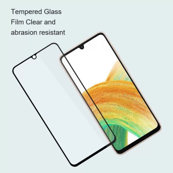 Защитное стекло Screen Geeks Samsung Galaxy A05S All Glue [Black]